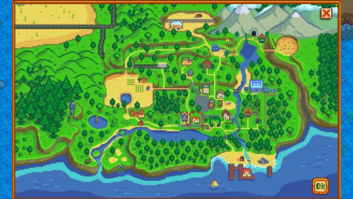 Comment teindre des vetements dans Stardew Valley Stardew Valley Maison d’Emily et Haley