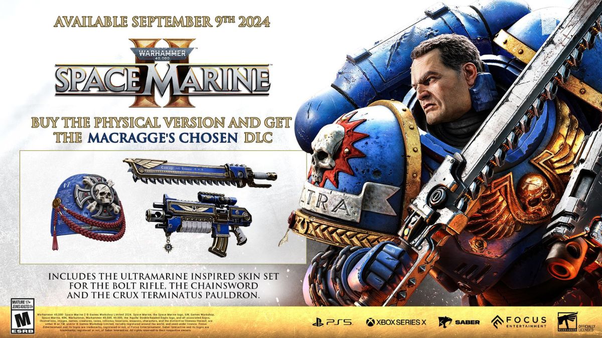 Contenu bonus de precommande de Warhammer 40000 Space Marine 2 Bonus de précommande de Warhammer 40,000 : Space Marine 2