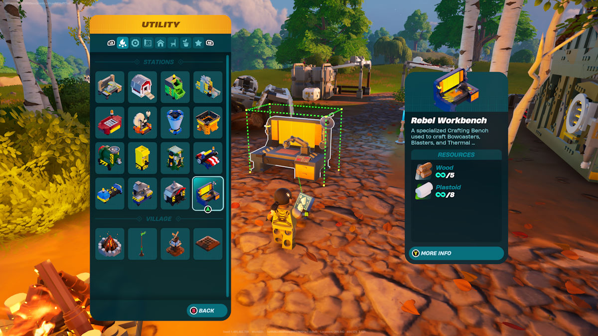 LEGO Fortnite Comment construire un etabli rebelle LEGO Fortnite L’établi rebelle