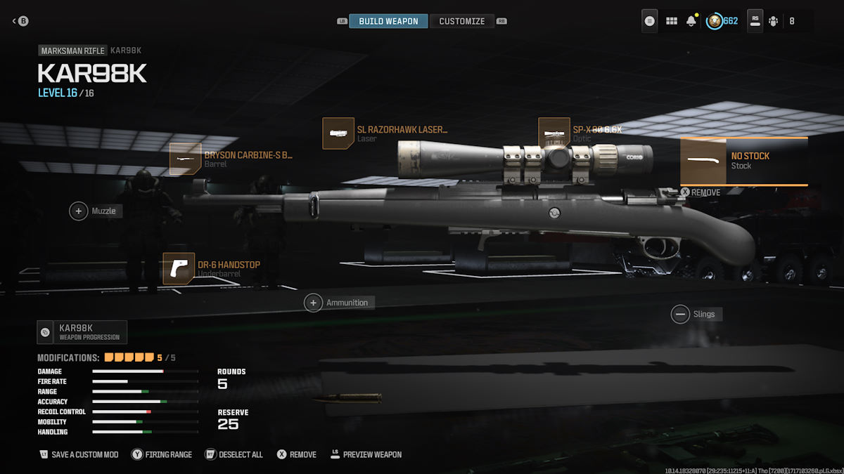 Les meilleurs chargements Kar98k dans MW3 et Warzone MW3 Warzone Kar98k