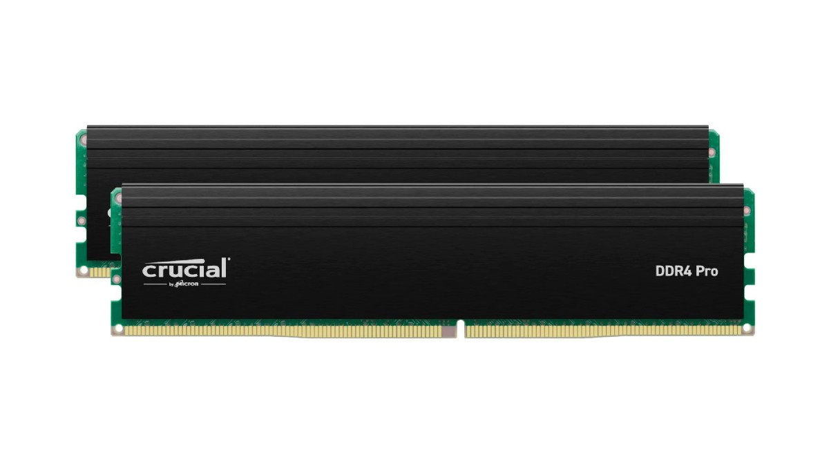 1718196973 479 11 meilleures mises a niveau de PC pour ameliorer les Crucial - Kit Pro 64 Go (2x32 Go) DDR4 3200MHz C22