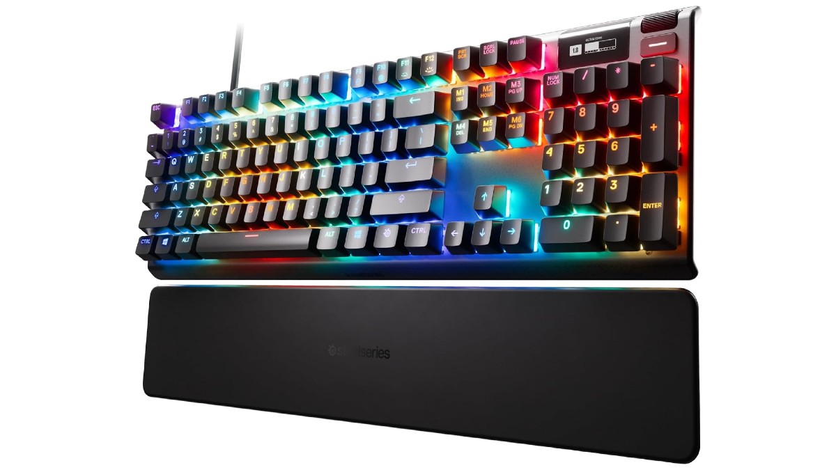 1718196975 38 11 meilleures mises a niveau de PC pour ameliorer les Clavier de jeu SteelSeries Apex Pro HyperMagnetic