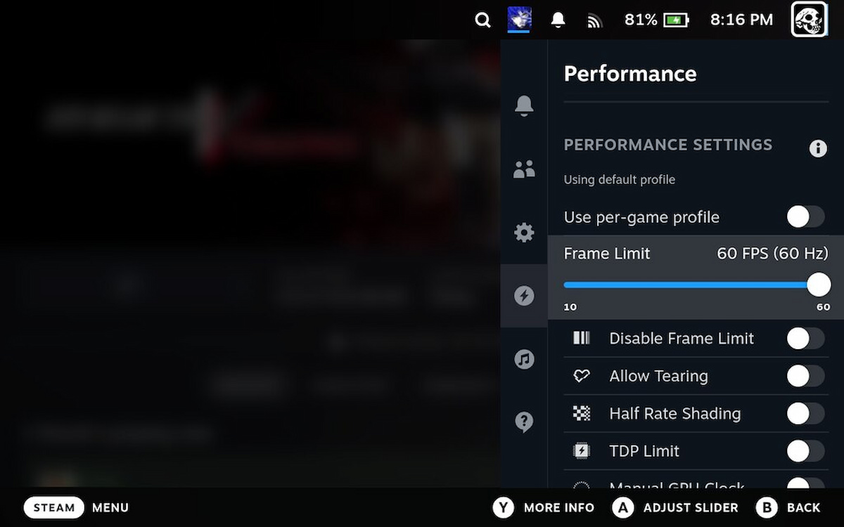 1718387106 783 Shin Megami Tensei V Vengeance Meilleurs parametres graphiques du Steam Limite d’images dans Steam Deck