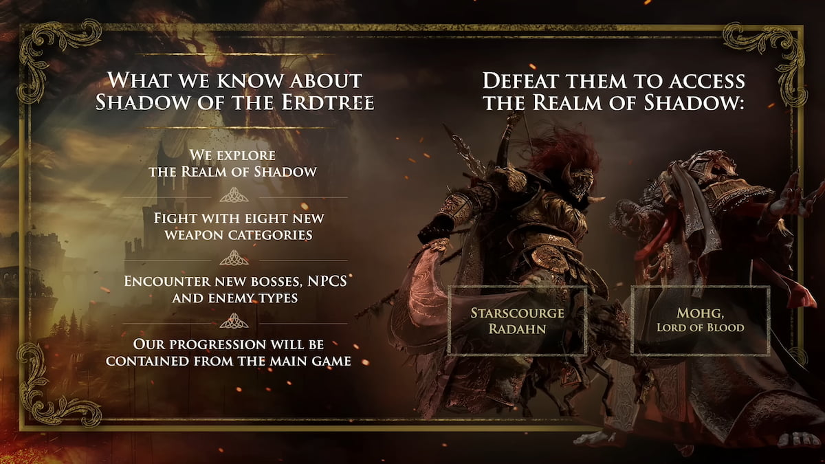 1718650090 793 Avez vous besoin de battre Elden Ring pour jouer au DLC Exigence de l’ombre de l’Erdtree