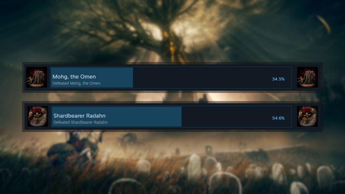1718650090 942 Avez vous besoin de battre Elden Ring pour jouer au DLC Pourcentage de succès de Mohg et Radahn