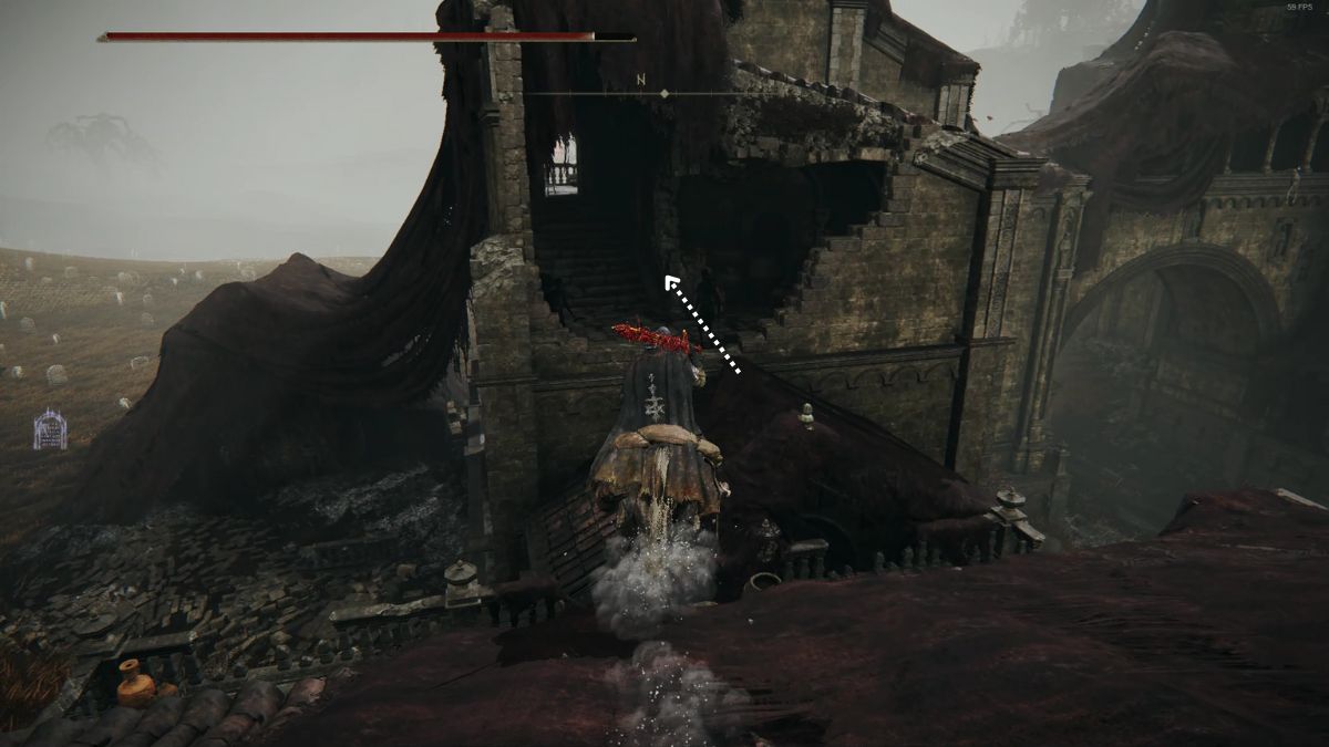 1718996053 897 Comment obtenir le talisman Blade of Mercy dans Elden Ring Sautez à l’intérieur du bâtiment