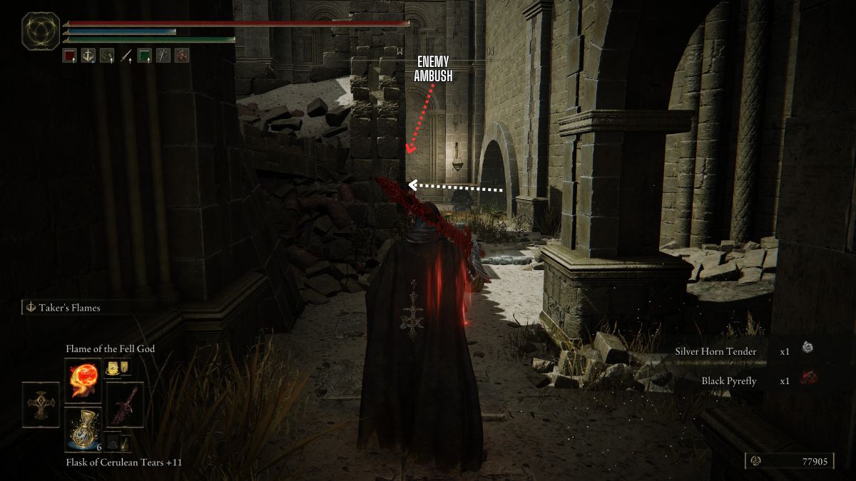 1719153023 939 Comment obtenir larc en os dans Elden Ring Shadow of Continuez et allez à gauche