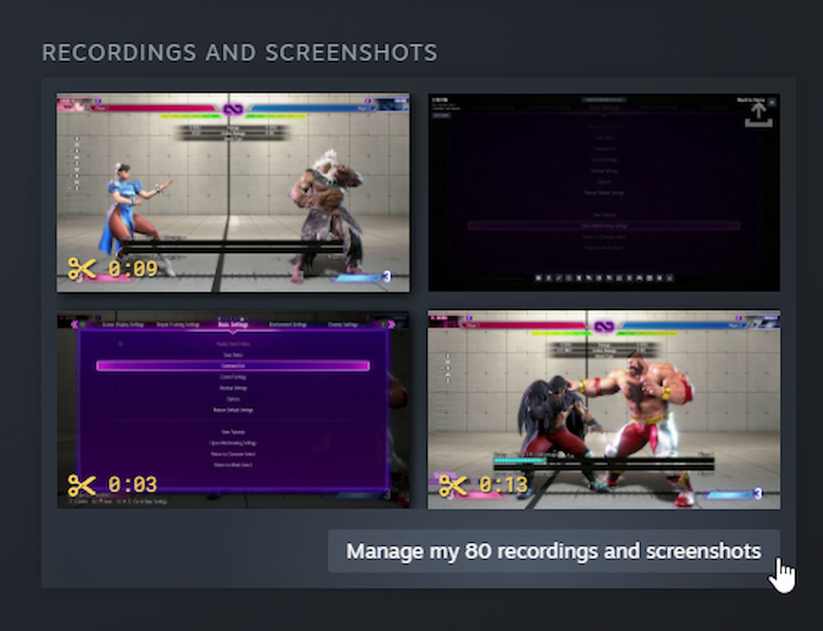 1719485938 631 Comment utiliser la fonction denregistrement de jeu Steam sur PC Enregistrements et captures d’écran dans la bibliothèque de jeux