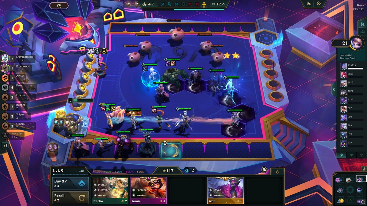 6 traits les plus forts dans Teamfight Tactics La Couronne des champions de la fête de Shimmerscale Pengu