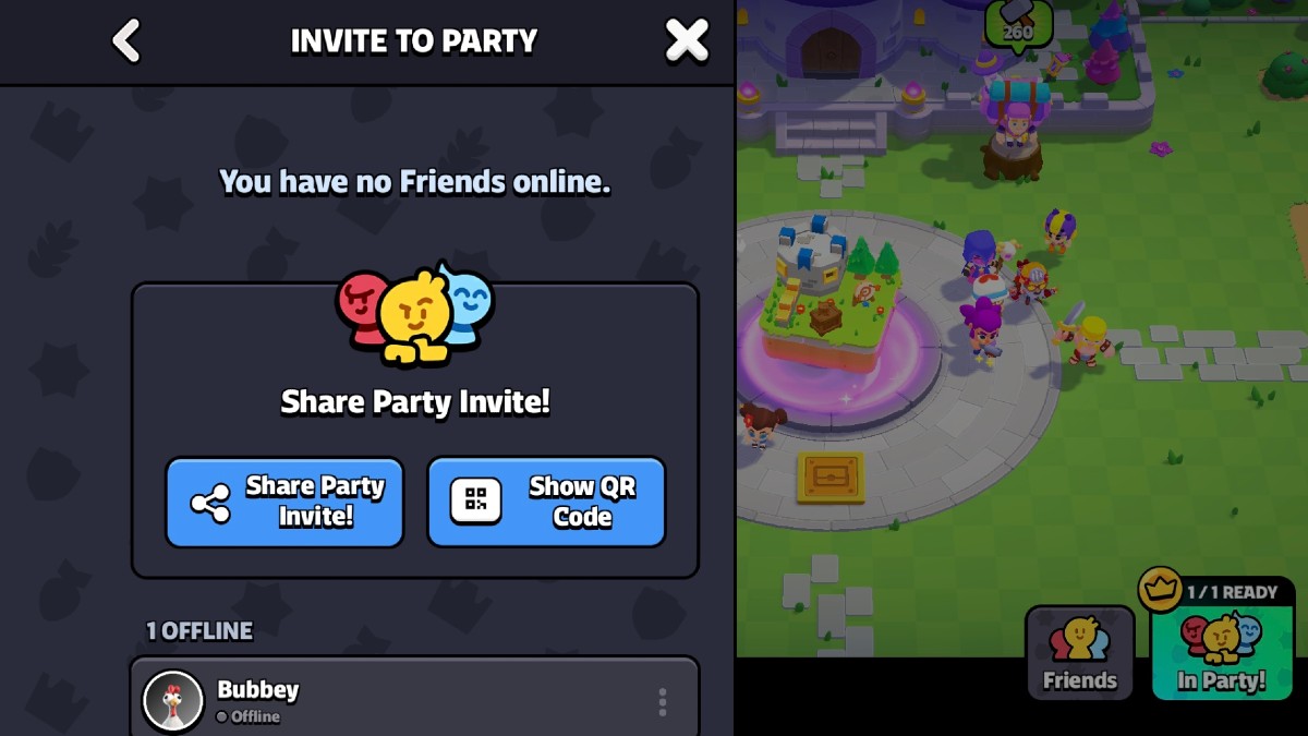 Comment jouer avec des amis dans Squad Busters Party invite Squad Busters