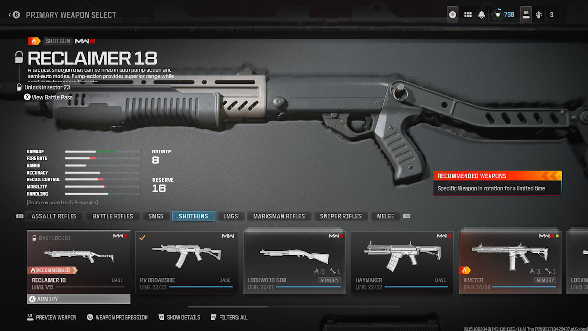 Comment obtenir Reclaimer 18 dans MW3 et Warzone MW3 Warzone Reclaimer 18