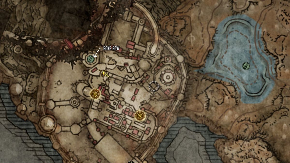 Emplacement de l’arc en os