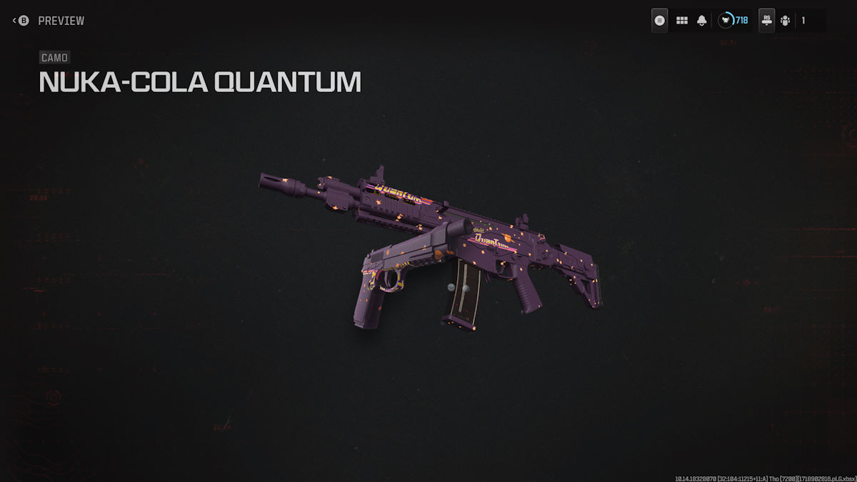 Comment obtenir le camouflage Nuka Cola Quantum dans MW3 et Warzone MW3 Warzone Nuka-Cola Quantum Camo