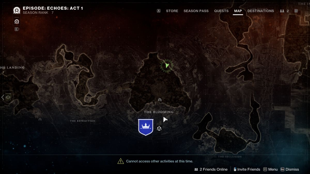 Comment trouver le secteur oublie des profondeurs fleuries dans Destiny Destiny 2 : La forme finale : Floraison : Deep Lost Sector