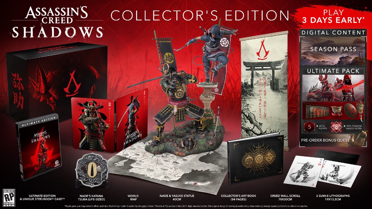 LAssassins Creed Shadows Edition Collector en vaut il la peine Assassin’s Creed Shadows Édition Collector