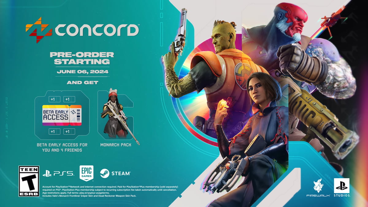 Le contenu bonus de precommande de Concord revele les precommandes Bonus de précommande Concord