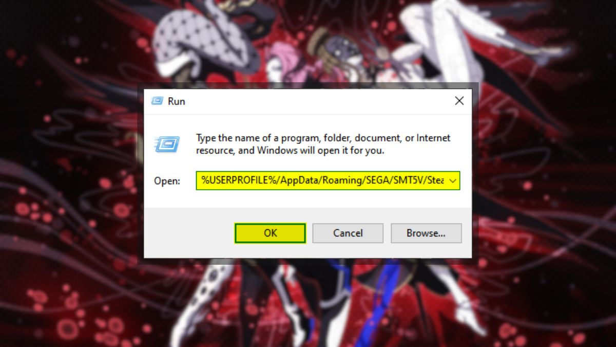 Shin Megami Tensei V Vengeance Enregistrer lemplacement du fichier sur Emplacement de sauvegarde SMT 5 V en cours d’exécution