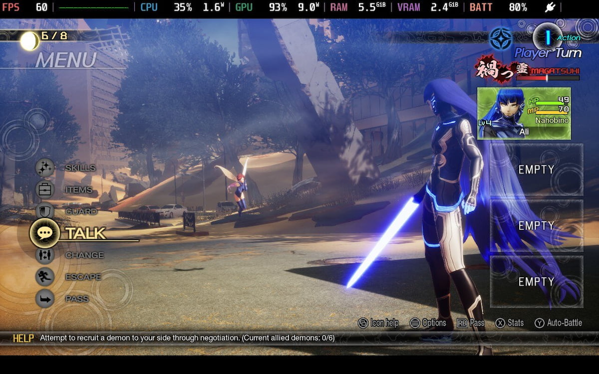 Shin Megami Tensei V Vengeance Meilleurs parametres graphiques du Steam Pont Steam SMT 5 V