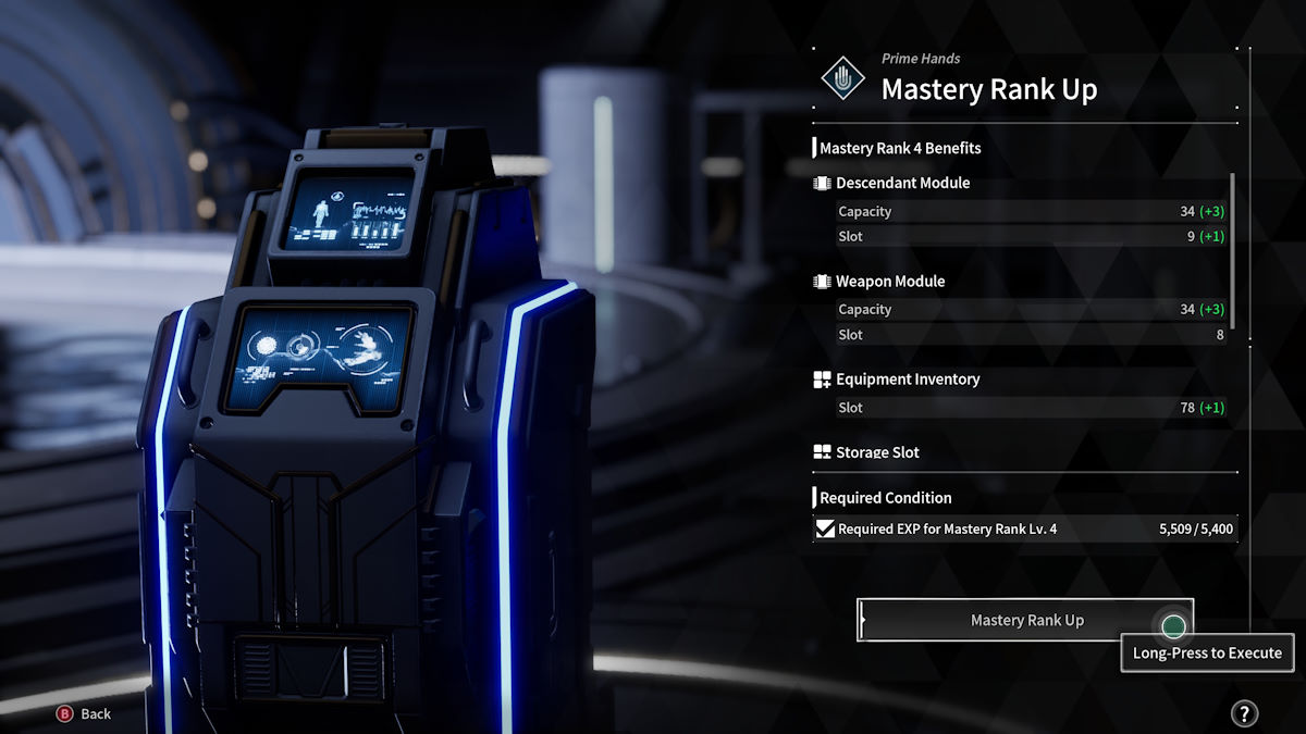 1719958281 285 Comment ameliorer le rang de maitrise dans The First Descendant Les premières mains Prime de la descendante