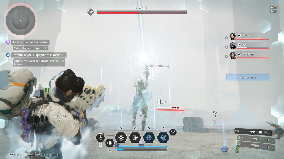 1720345080 605 Comment battre la mariee morte dans The First Descendant Dead Bride Ice Attack Le Premier Descendant