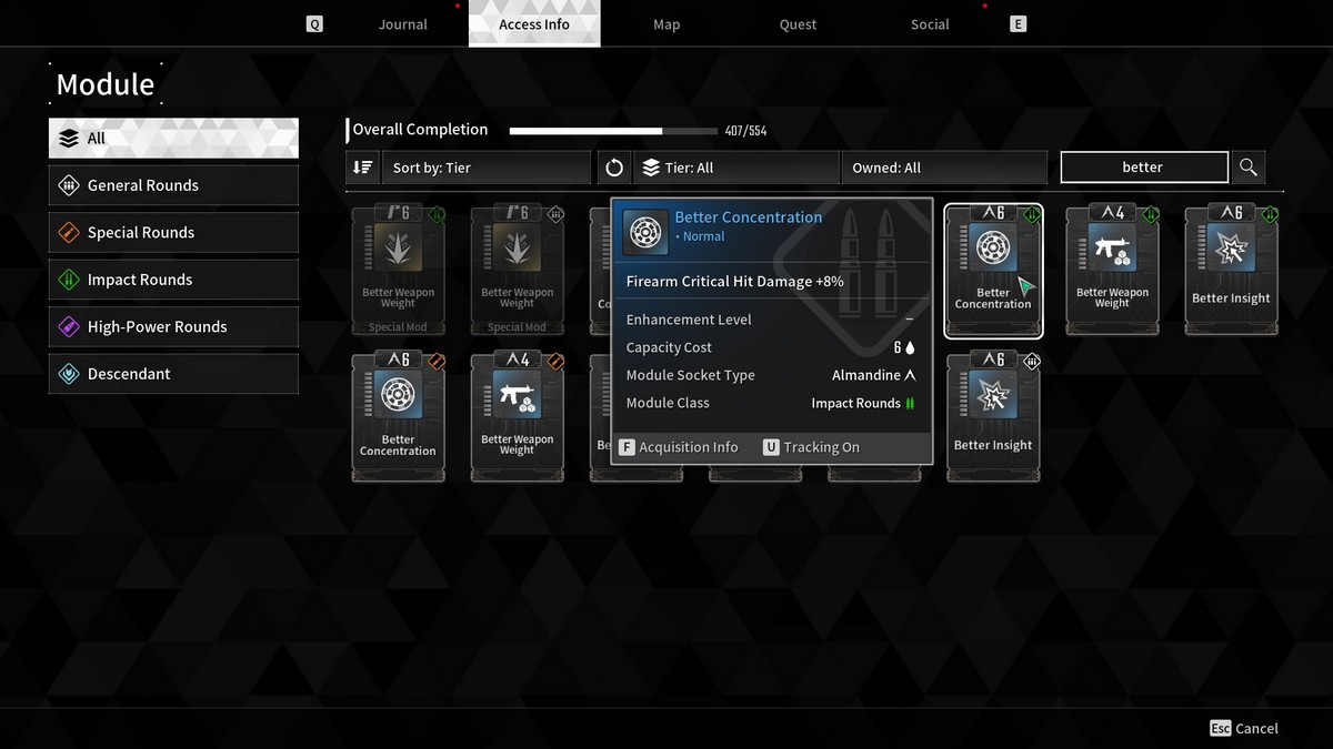 1721045288 192 7 meilleurs modules darmes pour augmenter le DPS dans The Une meilleure concentration The First Descendant