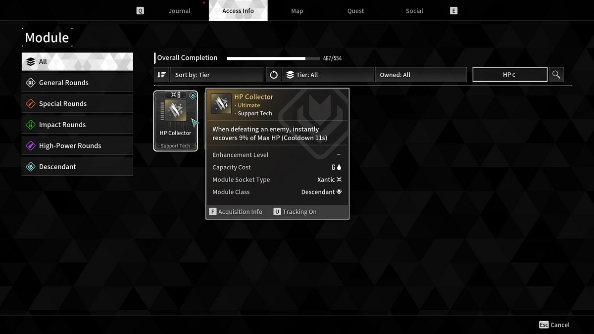 1721341478 602 7 meilleurs modules descendants dans The First Descendant Module collecteur HP The First Descendant