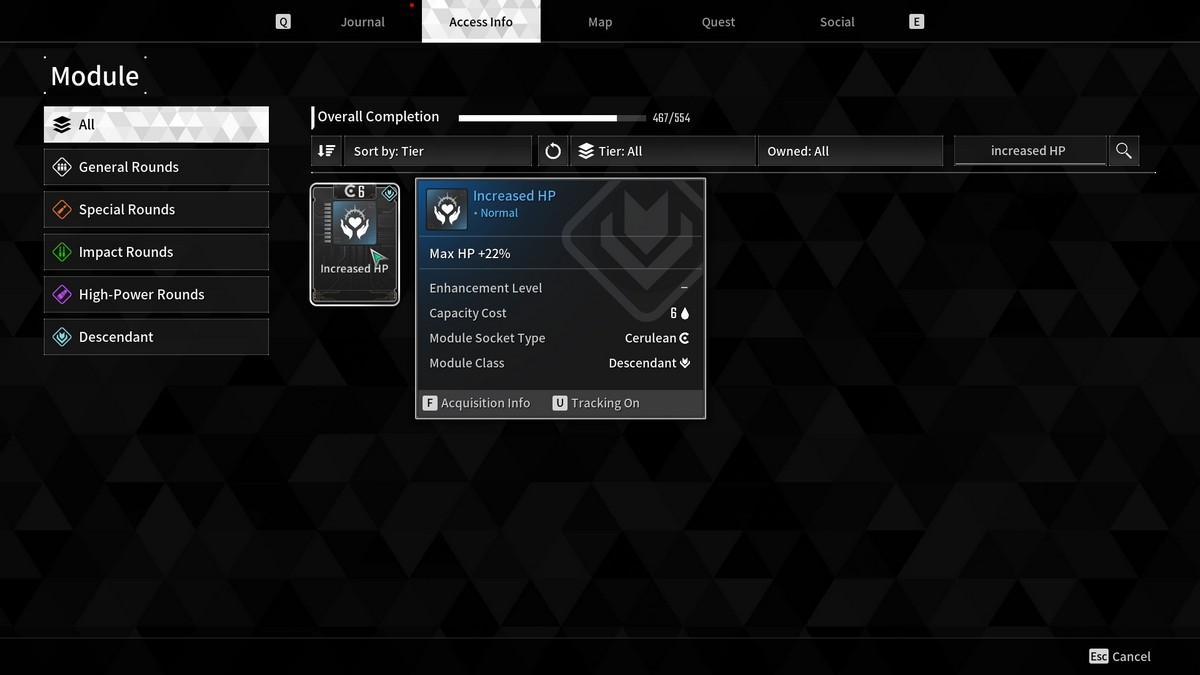 1721341482 659 7 meilleurs modules descendants dans The First Descendant Module HP augmenté The First Descendant