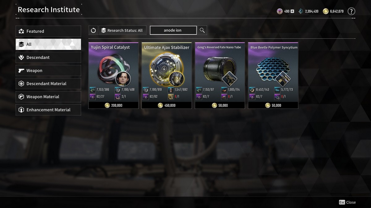 1721641446 991 Comment obtenir une particule dion danode dans le premier descendant Recettes de particules d’ions d’anode The First Descendant