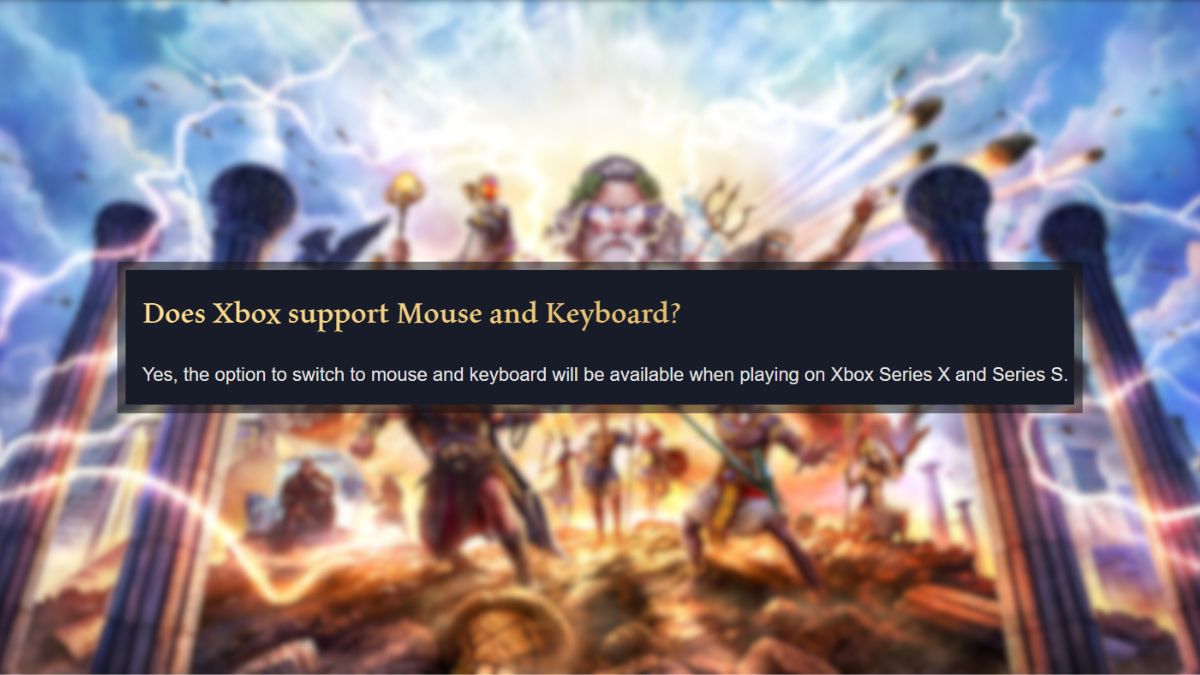 Age of Mythology Retold prend il en charge le clavier et L’ère de la mythologie a raconté le clavier et la souris