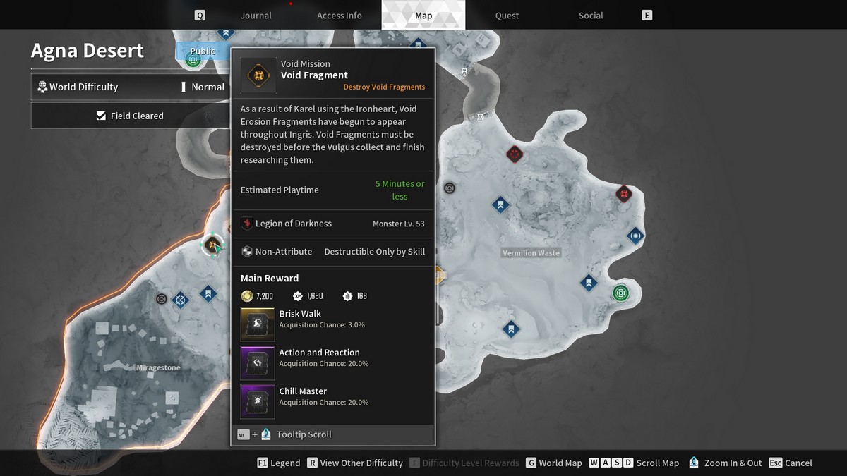 Comment obtenir des eclats du Neant dans The First Descendant Fragments du Vide : le premier descendant