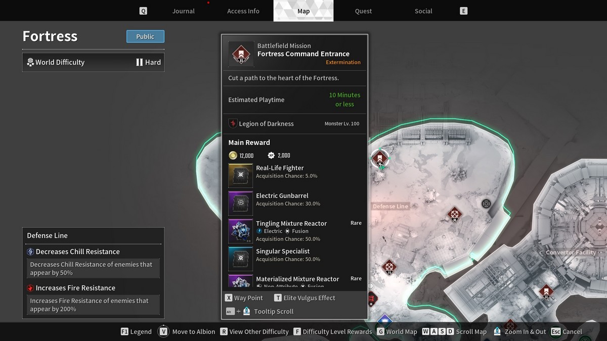 Comment obtenir des particules dions polyatomiques dans le premier descendant Mission d’entrée du commandement de la forteresse Le Premier Descendant