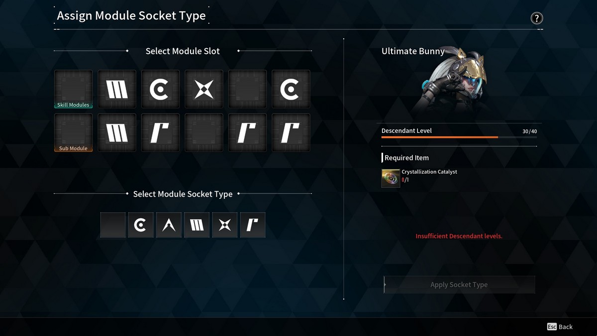 Comment reinitialiser votre niveau de descendant dans The First Descendant Réinitialisation du niveau des descendants dans The First Descendant