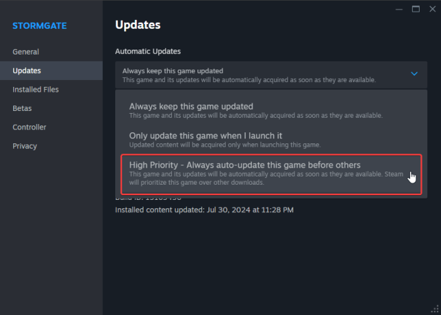 Comment reparer le plantage de Stormgate sur PC Comment reparer le plantage de Stormgate sur PC
