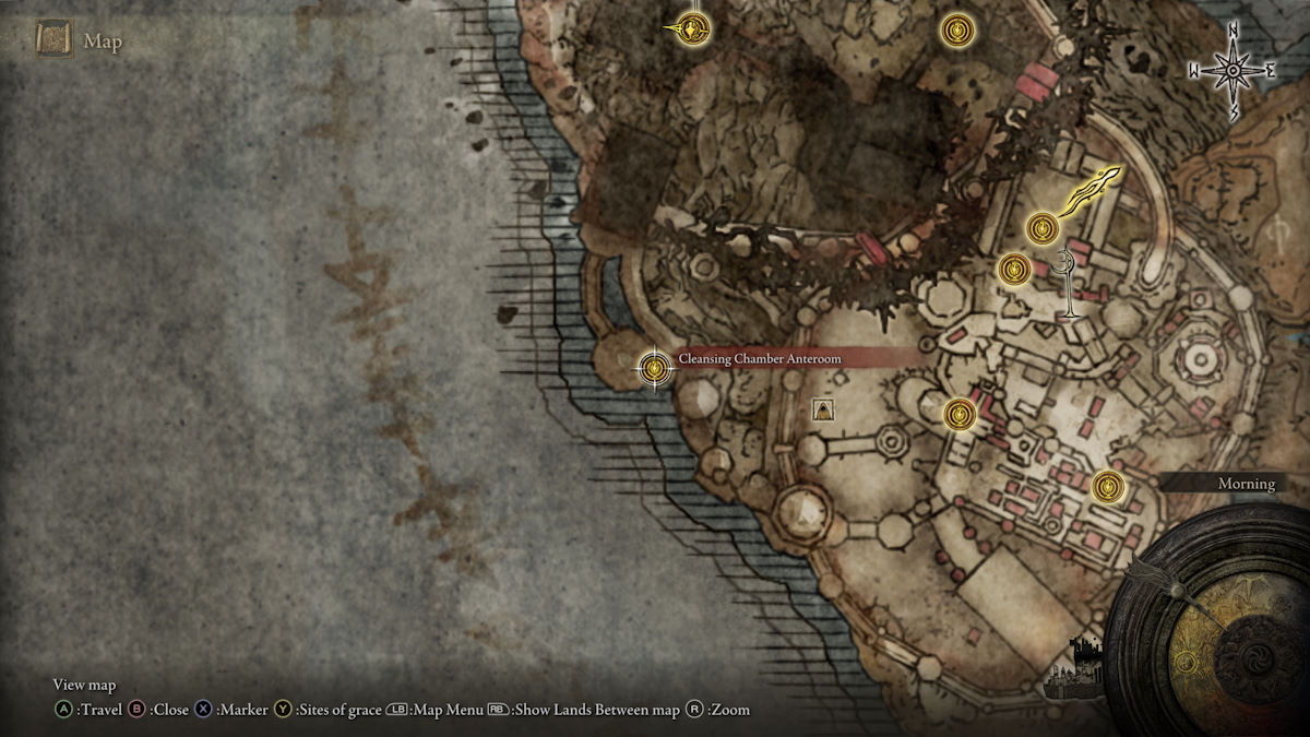 Le meilleur jeu de jambes de Dane dans Elden Ring Carte de jeu de jambes d’Elden Ring Dane