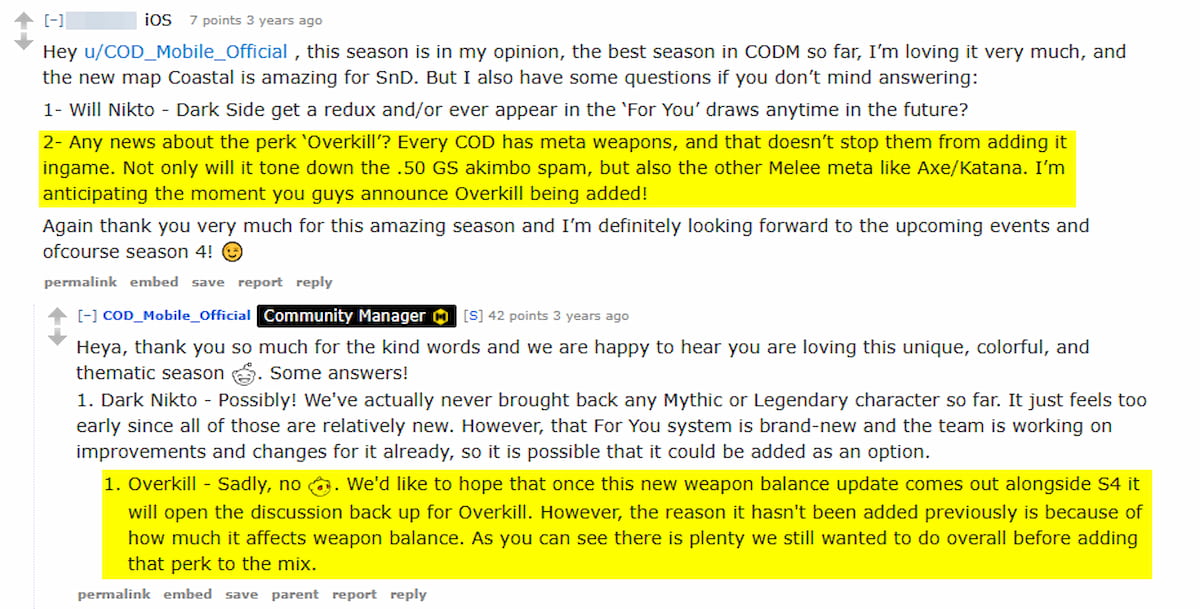 Pouvez vous obtenir lavantage Overkill dans COD Mobile Overkill Perk COD Réponse mobile