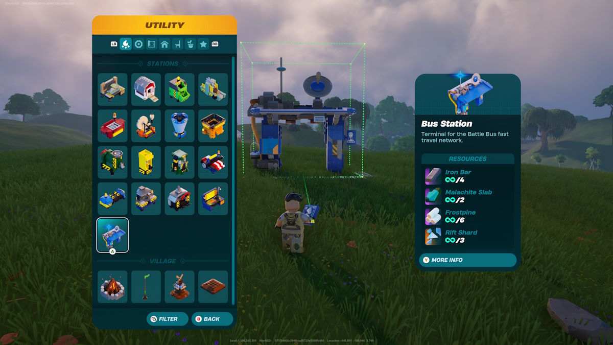 1722959185 657 Comment voyager rapidement dans LEGO Fortnite LEGO Fortnite Fast Travel Gare routière