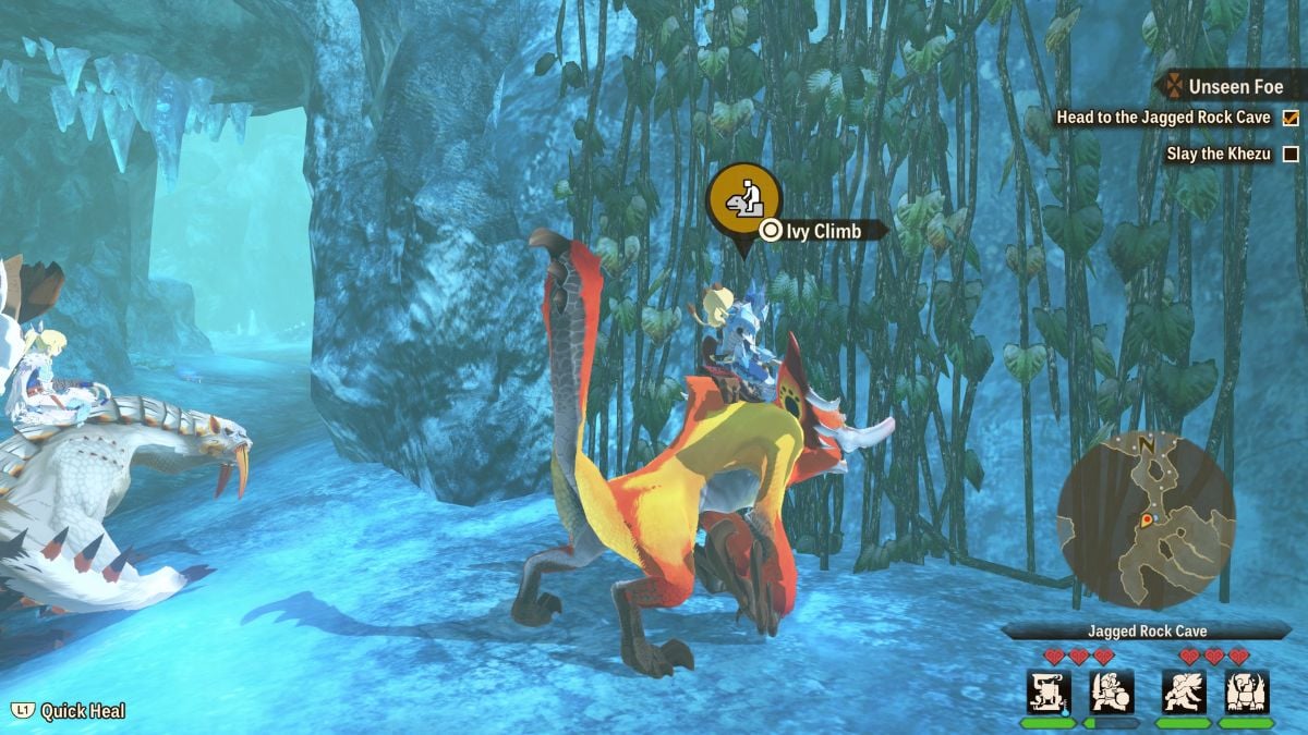 1723069647 21 Toutes les actions de conduite et leurs monstres correspondants Monster Hunter Stories 2 Ivy Climb
