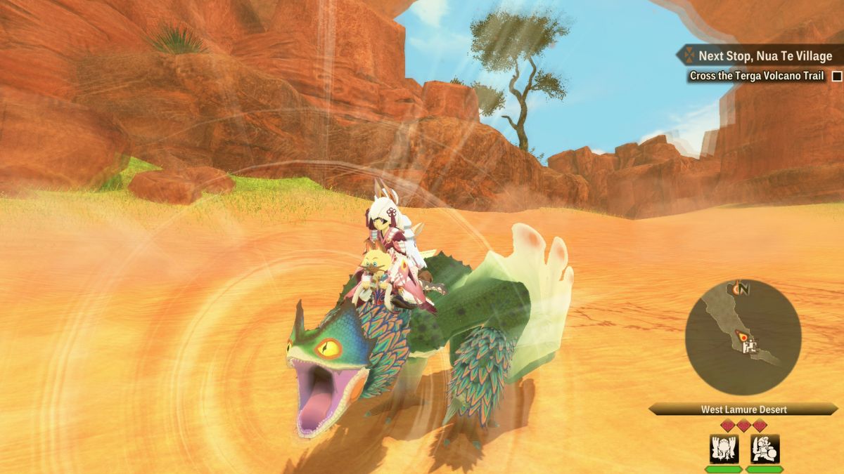1723069651 809 Toutes les actions de conduite et leurs monstres correspondants Roar Monster Hunter Stories 2