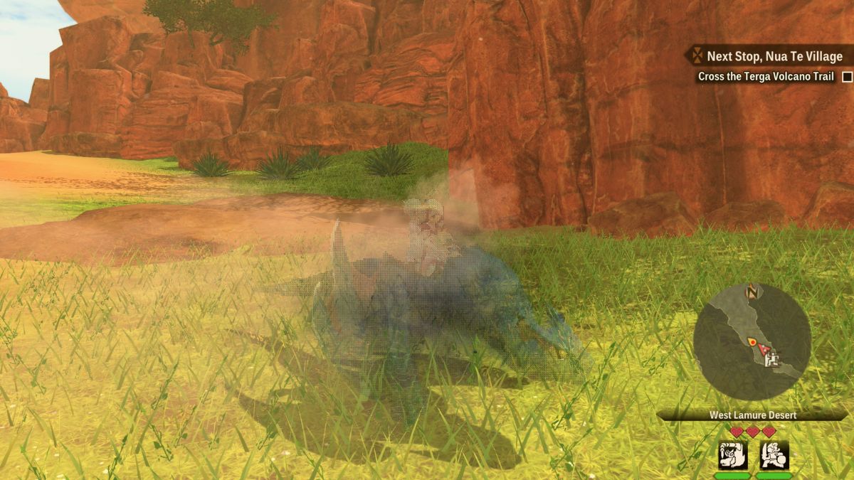 1723069652 875 Toutes les actions de conduite et leurs monstres correspondants Stealth Monster Hunter Stories 2