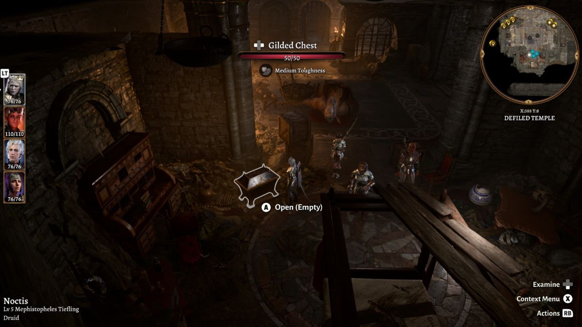 1723486725 406 Comment obtenir Misty Step dans Baldurs Gate 3 Prêtresse Gut Coffre Doré BG3