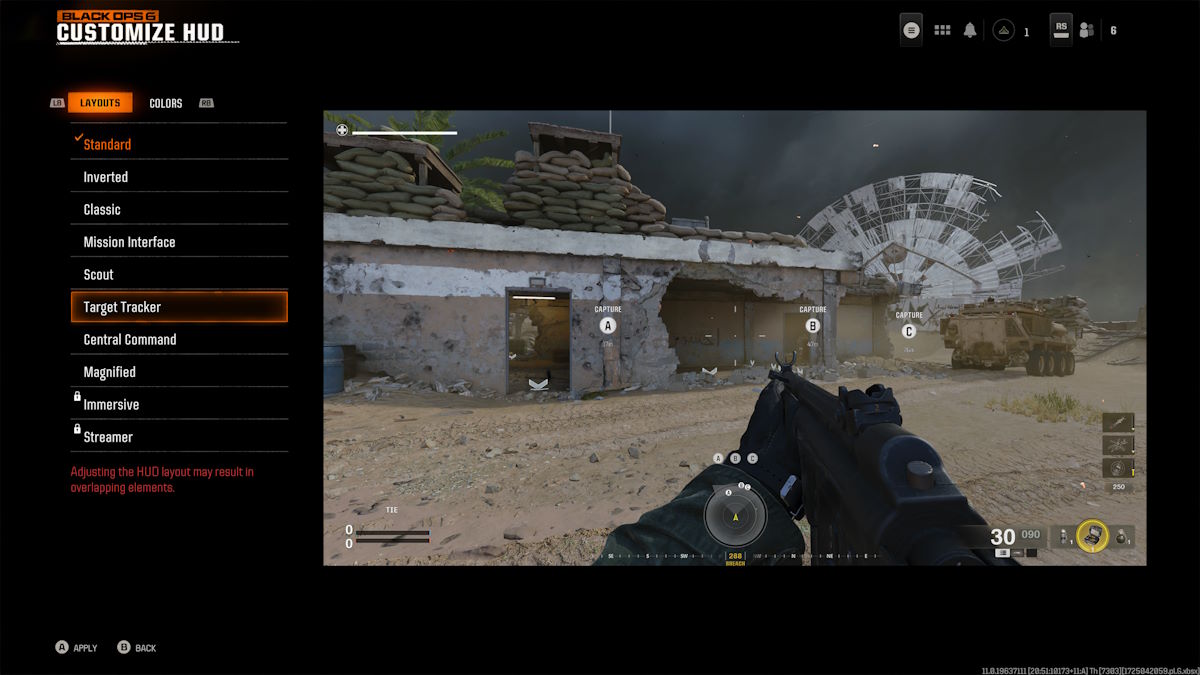 1725065763 914 Comment personnaliser le HUD dans Black Ops 6 Call of Duty : Black Ops 6 HUD Menu