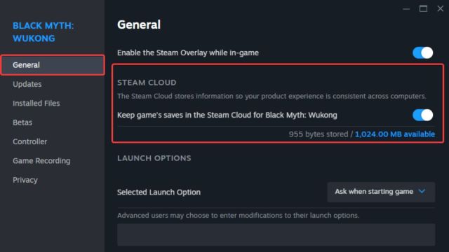 Black Myth Wukong Enregistrer lemplacement du fichier sur PC Black Myth Wukong Enregistrer lemplacement du fichier sur PC