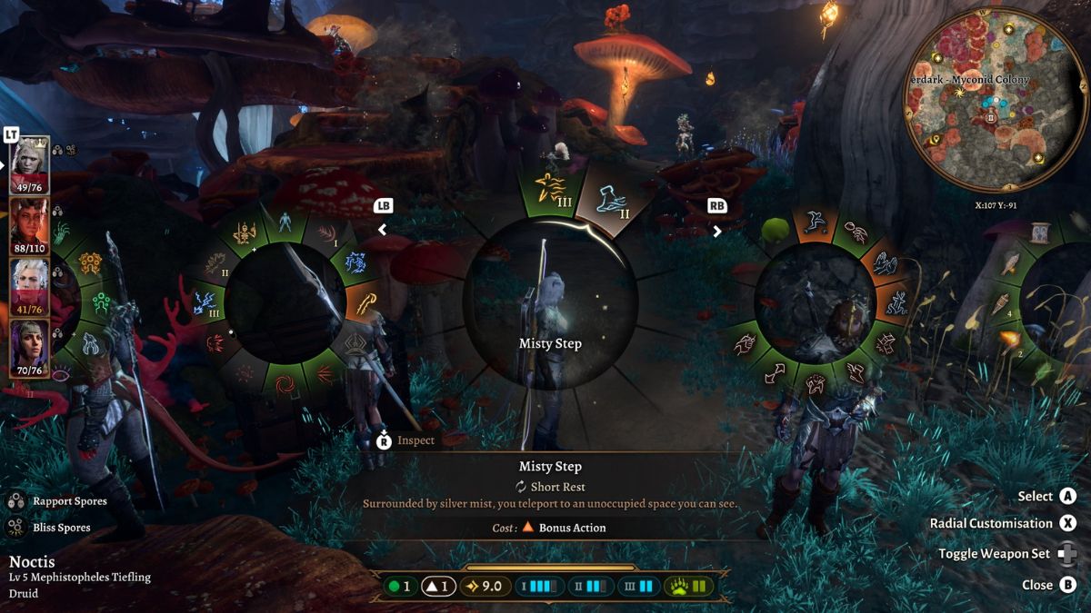 Comment obtenir Misty Step dans Baldurs Gate 3 Marche brumeuse BG3