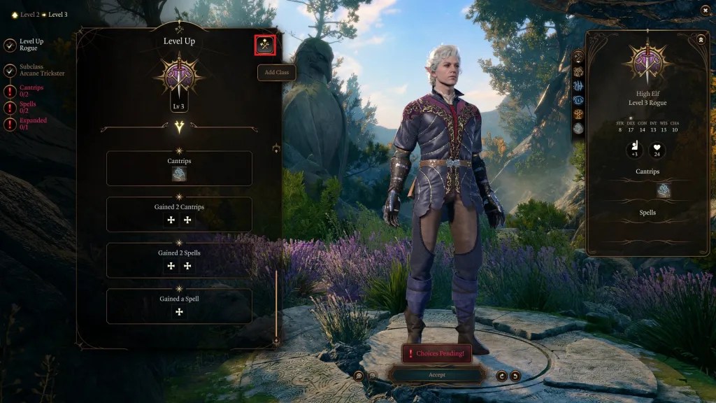 Comment obtenir la maitrise de larmure lourde dans Baldurs Gate Icône multiclasse BG3