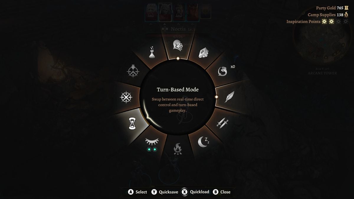 Comment quitter le mode au tour par tour dans Baldurs Mode au tour par tour BG3