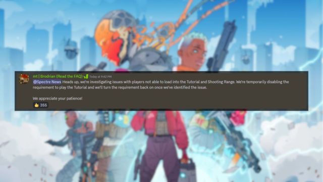 Comment resoudre le probleme de chargement du tutoriel Spectre Divide Comment resoudre le probleme de chargement du tutoriel Spectre Divide
