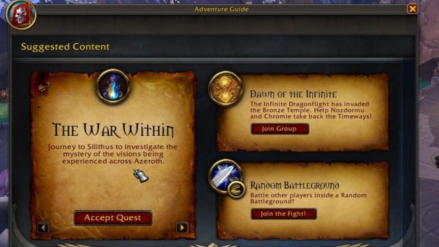 Ou se trouve la quete de depart de la guerre Ou se trouve la quete de depart de la guerre