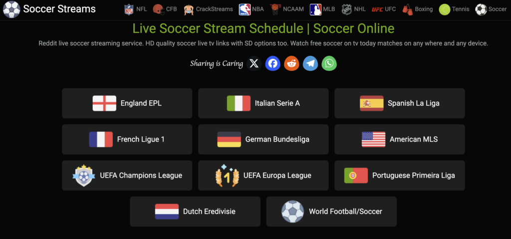 soccer stream soccer stream