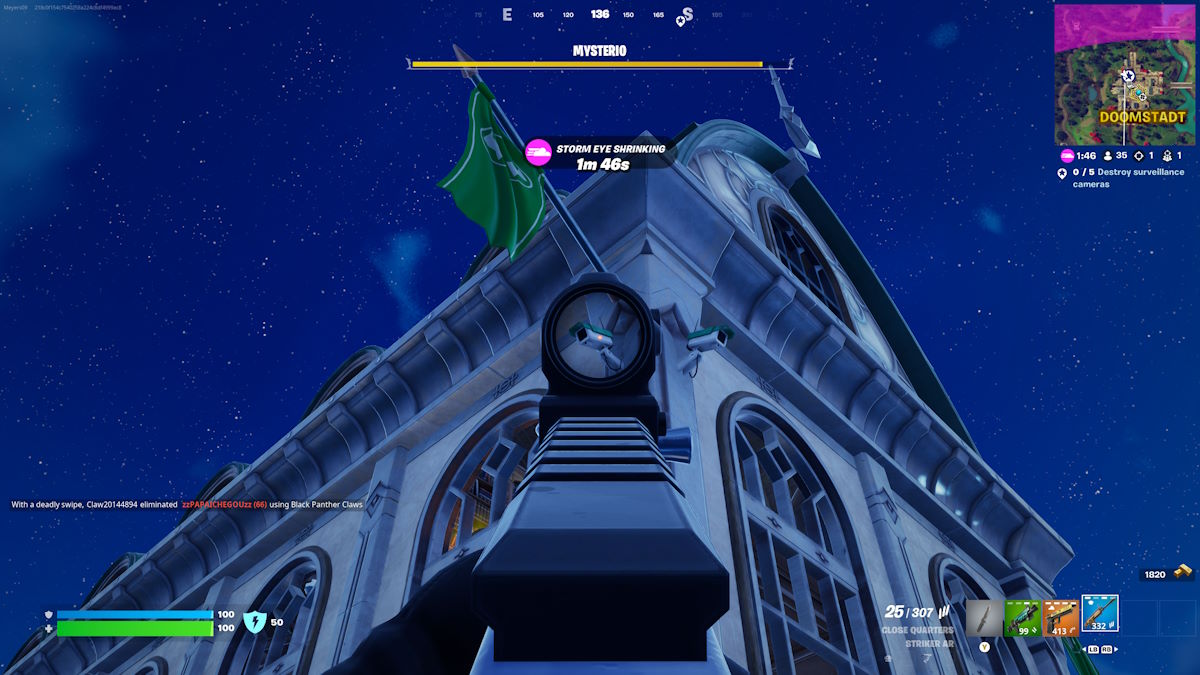 1726070887 885 Comment trouver et detruire des cameras de surveillance dans Fortnite Fortnite Chapitre 5 Saison 4 Caméras de surveillance
