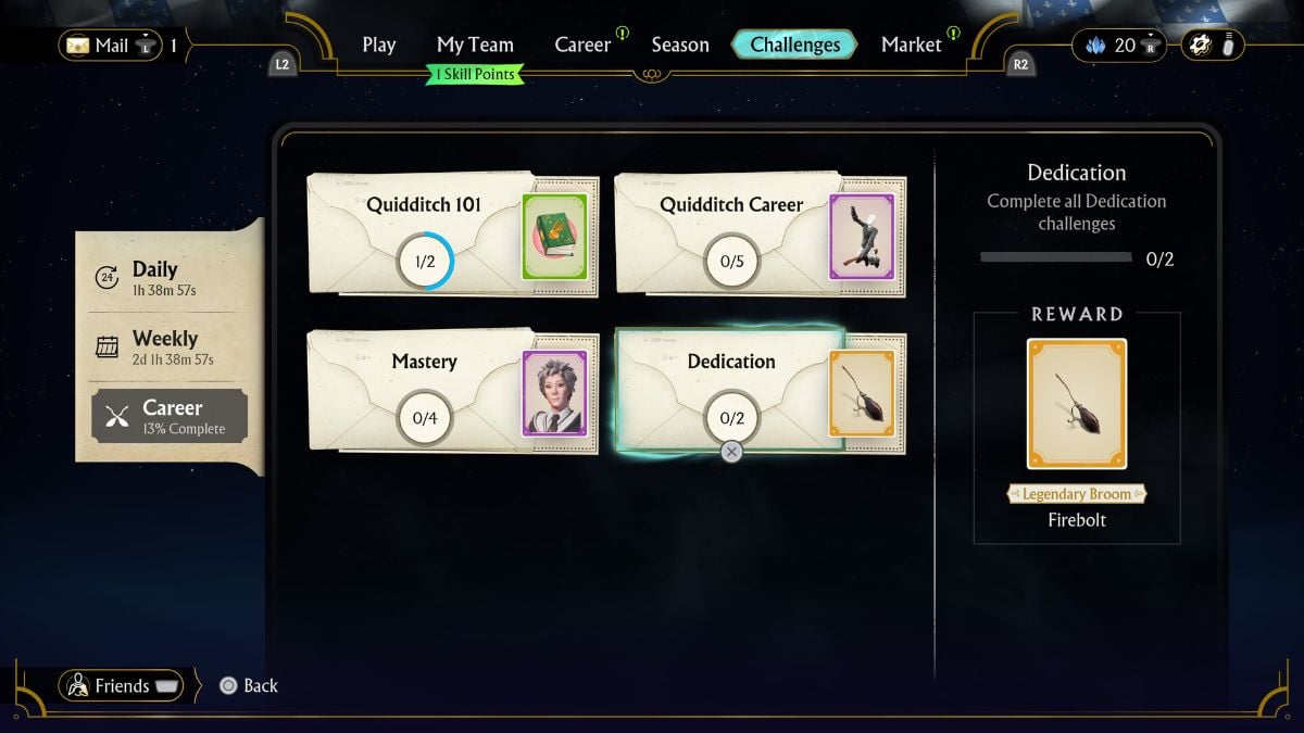 1726867206 733 Comment debloquer leclair de feu dans Harry Potter Quidditch Harry Potter Quidditch Champions Défis de dédicace